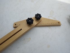 Razen Stair Tread Template Tool Wood Stair for Measuring Shelf