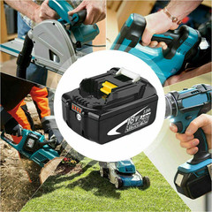 4Pack 18V 3.0AH Battery For Makita 18V Lithium-Ion BL1860B BL1815 BL1850 BL1815