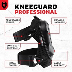 Heavy-Duty Construction Knee Pads with Ankle Support