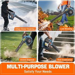 Sopladora De Hojas De Gasolina 26.5 CC 4 Cycle Para Jardin 125 MPH 410 CFM