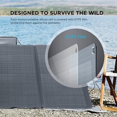 EcoFlow 400W Solar Panel Portable & Foldable For Canmpign, RV Refurbished