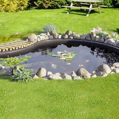 VEVOR Pond Liner Fish Liner 10 x 13 ft 20 Mil LLDPE Easy Cutting Underlayment
