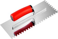 VEVOR Tile Tools Stainless Steel Flat Finishing Trowel 10.9×4.4in Concrete