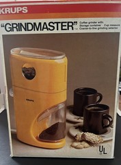 Mr Fusion Back To The Future KRUPS Coffee Grinder Type 223 Box Never Used Works!