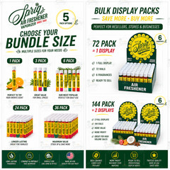 Sprig Liquid Air Freshener Vials – Long Lasting Fragrance for Home, Car & Office