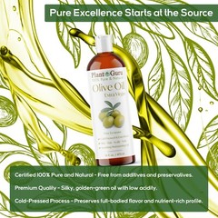 Olive Oil Extra Virgin Cold Pressed 100% Pure Natural Unrefined