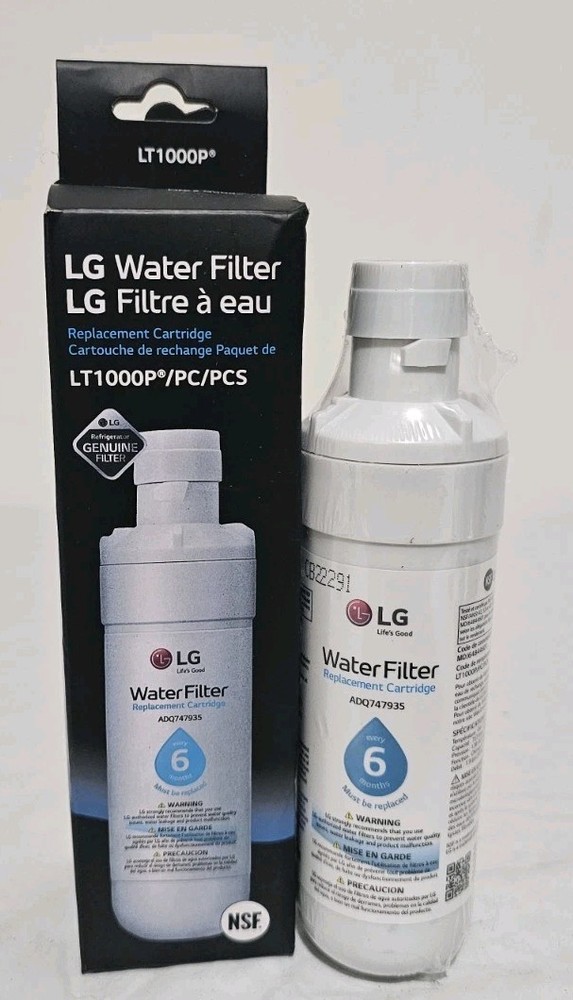 Sealed Brand New OEM LG LT1000P/PC/PCS Refrigerator Water Filter Replacement