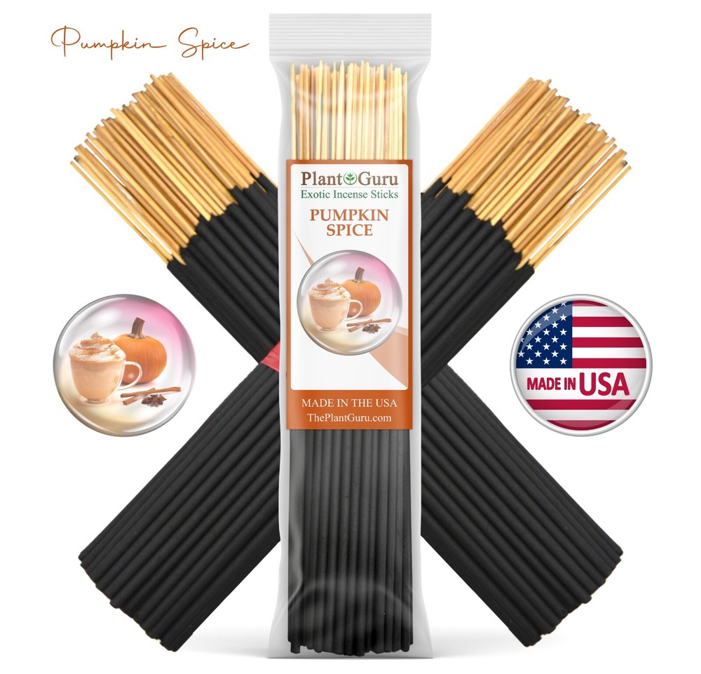 PUMPKIN SPICE Incense Sticks 7″ Bulk Pack Wholesale Hand Dipped Lot