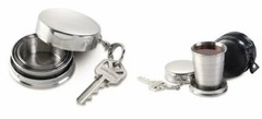 Stainless Steel Travel Folding Cup Portable Retractable Telescopic Collapsible