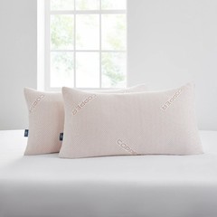 Sertapedic Copperloft King Bed Pillow, Hypoallergenic, 2 Pack