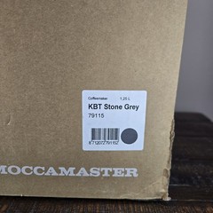 Technivorm Moccamaster 79115 KBT Coffee Brewer Machine Stone Gray 40 Oz Ounce