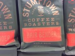 Stumptown Hair Bender Whole Bean Coffee, Citrus and Dark Chocolate, 03/2027