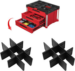 48-22-8472 Drawer Packout Divider/Organizer for Milwauke 3 Drawer Packout Access