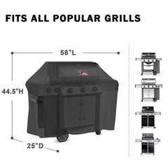 Kingkong Grill Cover 7130 Premium Outdoor Cover for Weber Genesis II 3 Burner…