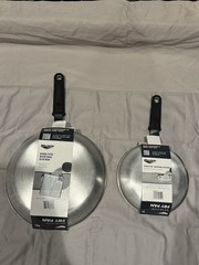 NEW Vollrath 3004 Series Aluminum Heavy Duty Fry Pan Set 7″ & 10″ FAST SHIPPING