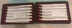 Vintage Rada Cutlery Steak Knife 6pc Gift Set With Box As Shown (M)