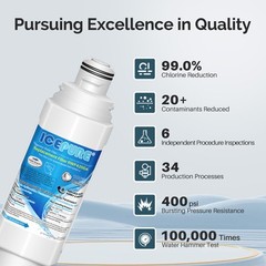 Fit For Samsung DA97-17376B HAF-QIN Refrigerator Water Filter 4 Pack Icepure