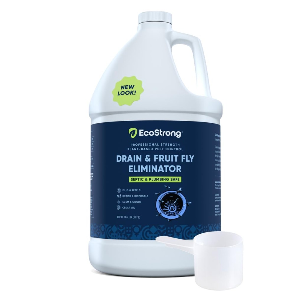 Fruit Fly Drain Treatment | Drain Fly Eliminator | All-Natural Eliminates Gna…