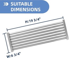 Cooking Grid Grates Replacement Chargriller 4 Pack 19.75in
