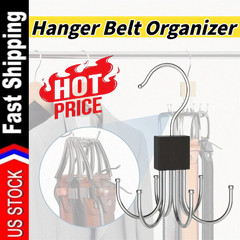1PCS Hanger Belt Organizer Rack Space Saving Closet Organizer Hooks for Home USA