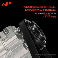 Air Conditioner AC Compressor with Clutch Compatible with Kia Forte 2022 2023 20