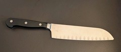 Wusthof Classic 7″ Santoku Knife 4183/17cm 7″ Stainless Blade Solingen Damaged