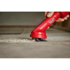 1-1/4 In. – 2-1/2 In. Cross Brush Tool Wet/Dry Shop Vacuum Attachment (1-Piece)