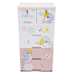 Dresser Chest 6 Drawer Cabinet Bedroom Storage Organizer Plastic Stand Furniture