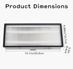 New Replacement A/D/H True HEPA Filter for Filtrete FAP-TT-ADH Air Purifier