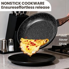 Non Stick Pots and Pans Set Kitchen Cookware Bakeware Induction 31 Pcs