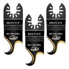 High Carbon Steel Hook Knife Oscillating Tool Blades – 3-Piece Set for Precision