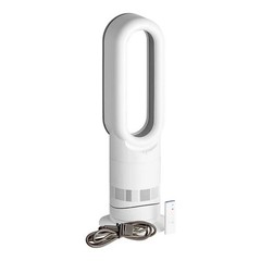 Dyson Hot+Cool Jet Focus AM09 White Silver Oscillating Tower Fan and Heater 618