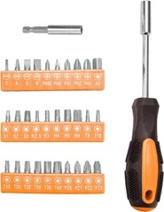 126 Piece Tool Set General Household Hand Tool Kit Orange