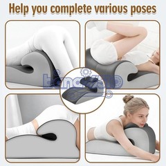 Sweet Spot Couple Pillow Couple Pillow Hip Pad Wedge Pillow Memory Foam 27°Angle