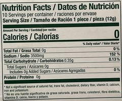 Limon 7 Salero Anahuac Salt & lemon powder Mexican candy 4.2-oz 10-pieces