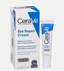 2x CeraVe Eye Repair Cream for Dark Circles & Puffiness 0.5 oz