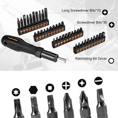 DEKO 218 PCS General Household Hand Tool Set Screwdriver Set,Socket Set