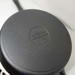 Tramontina 12.5″ Covered Cast Iron Skillet Pan w/SS Knob Lid *New w/o Orig Box