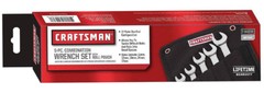 Craftsman 5pc Combination Wrench Set with Roll Pouch SAE or Metric 12 Point New