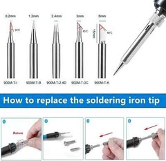 New Electric Soldering Iron Welding Gun Tool Kit Solder Wire Desoldering Pump US