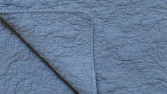 Shabby Chic Blue Cottage Quilted Placemats Rectangular 6Pc Set 13″ x 19″ Cotton