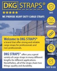 DKG-066 2″ x 6″ DKG E Track Rope Tie Off – 1500 LB WLL- Heavy Duty Steel Ring