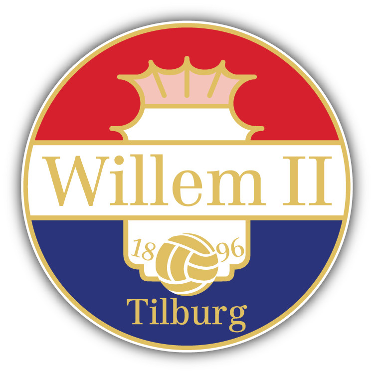 Willem II FC Netherlands Soccer Football Car Bumper Sticker Decal 5” x 5”