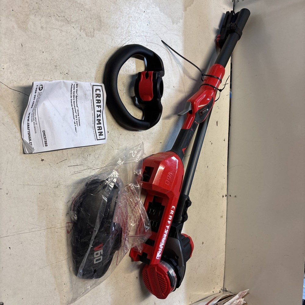 CRAFTSMAN 60V 15” Model CMCST960E2 CORDLESS STRING TRIMMER (Tool Only) 0002