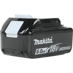 Makita BL1860B-2 18V 6 Ah LXT Li-Ion Battery w/ LED Charge Level Indicator, 2 Pk