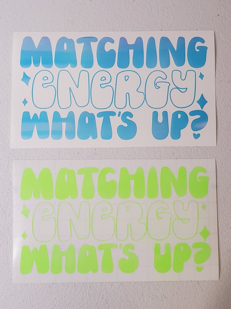 Glow In The Dark Vinyl Decals No One Cares Medium Size Lit Studios New Decor
