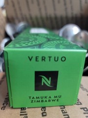 Nespresso Vertuo Tamuka mu Zimbabwe Espresso 1.35oz 120 Capsules Bulk