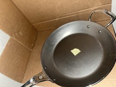 De Buyer Mineral B Pro Carbon Steel Fry Pan Stainless-Steel Nonstick 12 1/2″