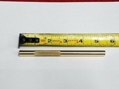 SOLID BRASS DRIFT PIN PUNCH SET OF 3 *MADE IN USA* 1/4″, 5/16, 3/8″ X 5-1/4″