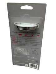 Taylor Meat Thermometer 3″ Dial Oven Safe Stainless Steel Probe w/ Temp Guide